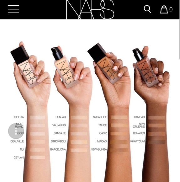 NWT🔴NARS Longwear Foundation - Picture 2 of 8